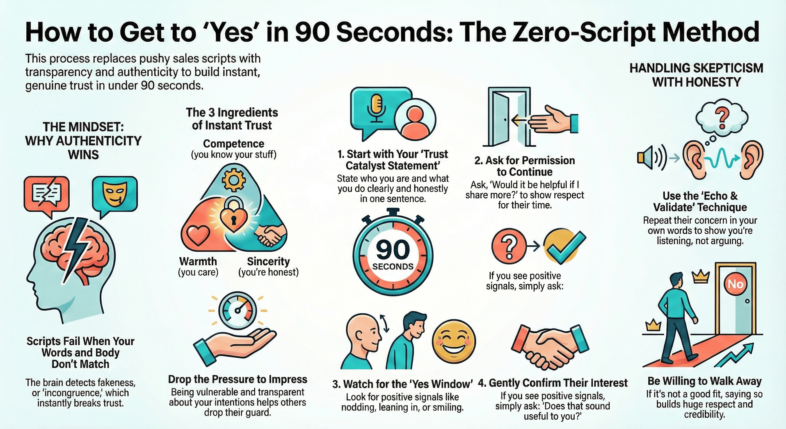 Zero-Script Method Infographic